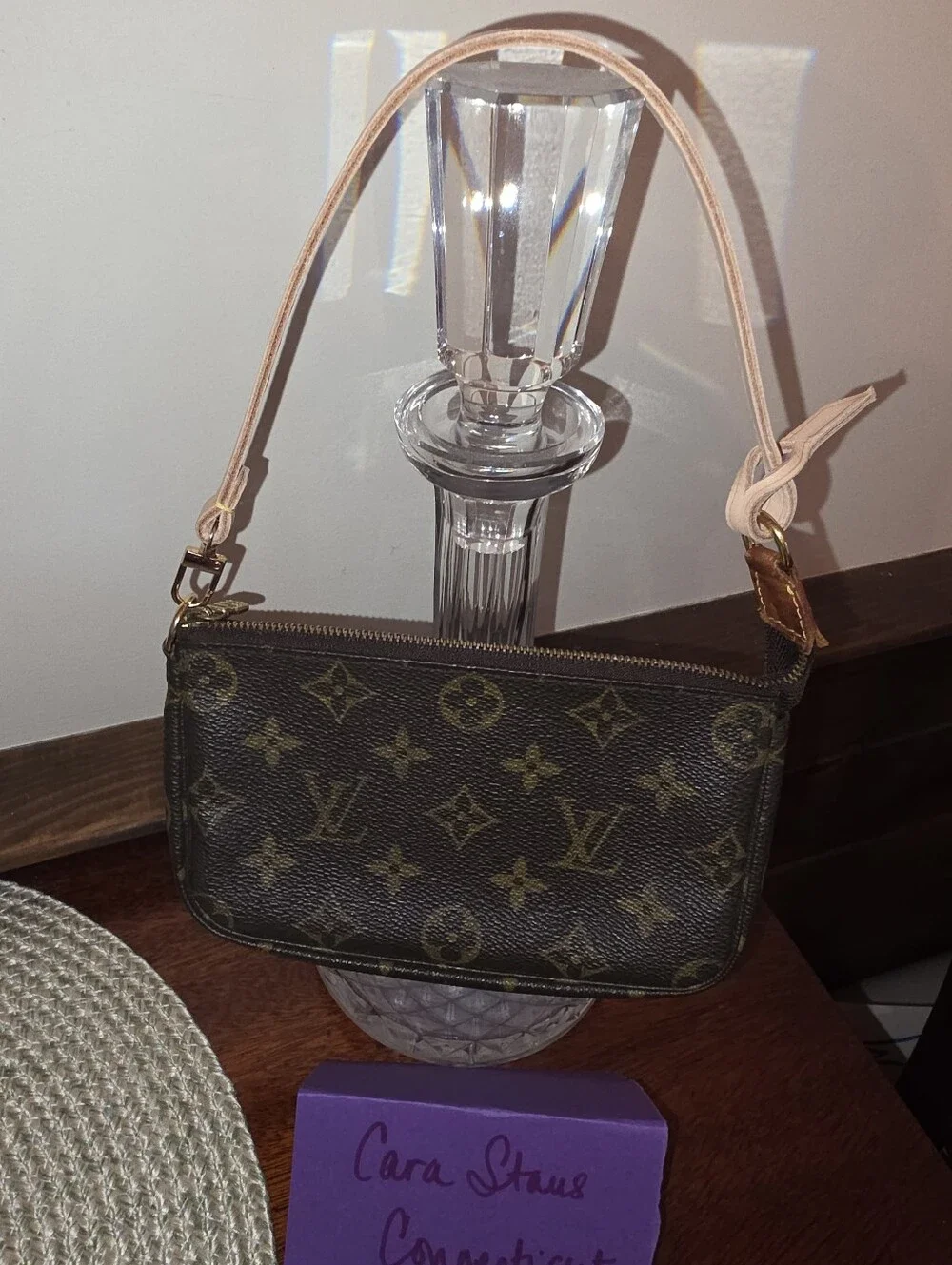 Pre-loved Authentic Louis Vuitton Monogram Mini Pochette Accessories